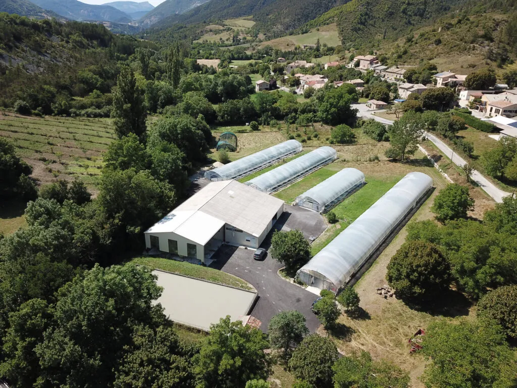 pépinières tenoux photo prise du ciel