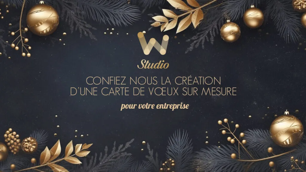 Confiez-nous la création de votre carte de voeux sur mesure