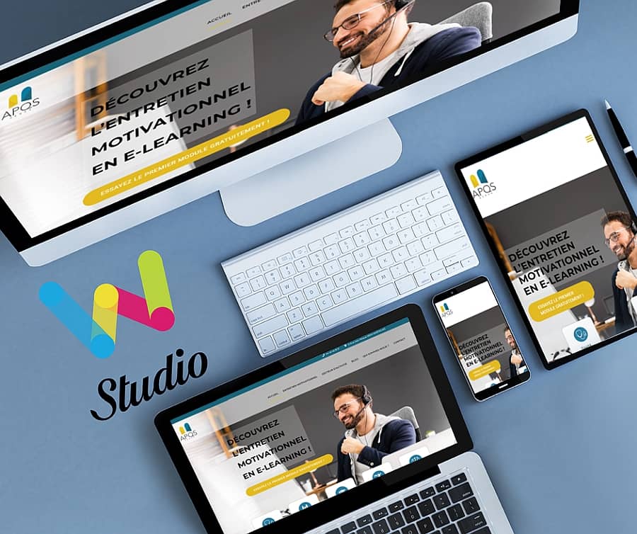 Création du site internet d'APQS Rehab sur WordPress